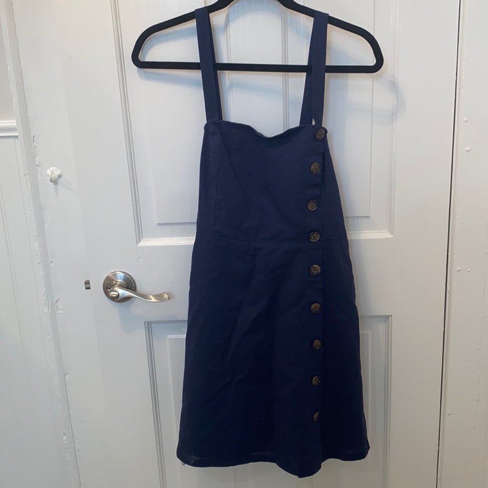 Brand new navy Lulus size M dress